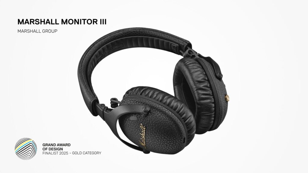 Marshall Monitor III ANC - Gold Category